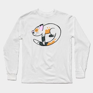 Sleepy Kitty Long Sleeve T-Shirt